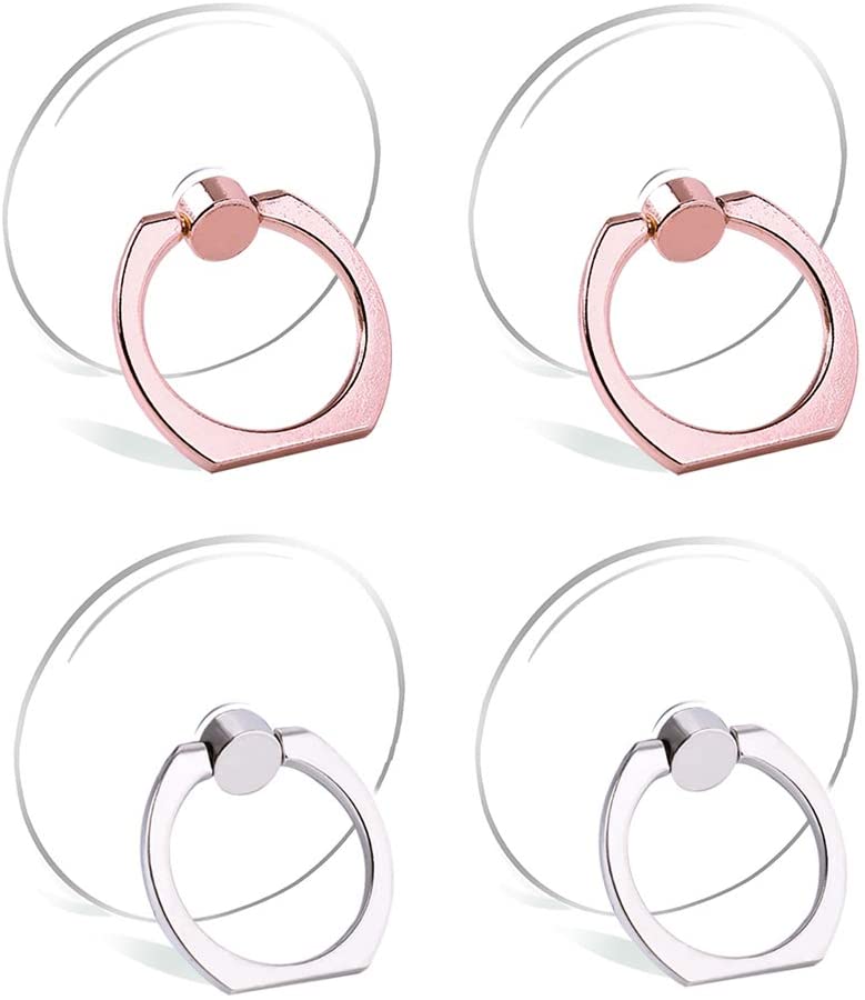 Cell Phone Ring Holder Stand Transparent Finger Grip Loop
