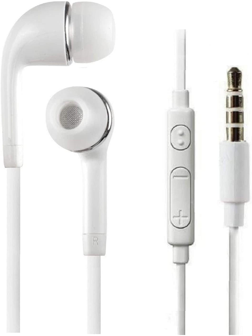 Stereo Headset Earbud Earphones w/Mic