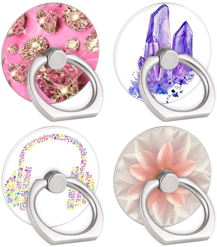 Phone Ring Holder 360 Rotation Finger Stand Grip